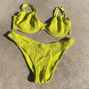 Vetchy Neon Yellow Bikini